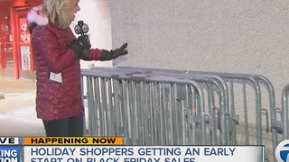 The search is on for big lines, most shoppers snag deals early