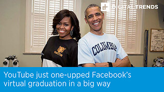 YouTube one-ups Facebook’s virtual graduation with stream featuring the Obamas