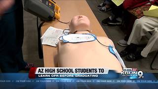 H.S. students must be CPR certified in order to graduate in 2019