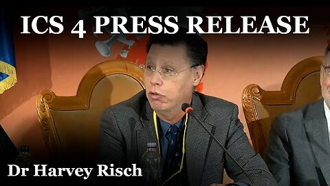 Dr Harvey Risch | International Crisis Summit 4 Press Release [CLIP]