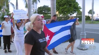 Rally for Cuba held in West Palm Beach