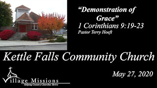 (KFCC) May 27, 2020 - "Demonstration of Grace" - 1 Corinthians 9:19-23