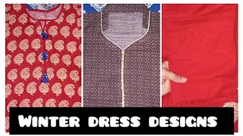 Dress designing part 5 | easy designs for winter clothes | by fiza farrukh