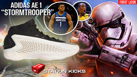 First look at Anthony Edwards’ upcoming adidas AE 1 “Stormtrooper” RELEASES SPRING 2024 | SK