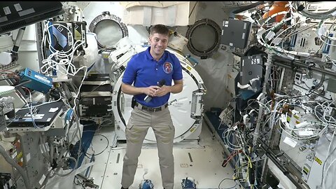 NASA ASTRONAUT DISCUSSES LIFE IN SPACE WITH CBS NEWS