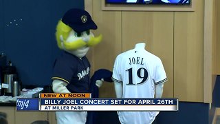 Billy Joel concert set for April at Miller Park