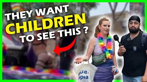 L*BT ALPHABET CULT ARE AFTER YOUR KIDS! (INTERVIEWS AT PARADE) PRIDE SERIES EP 2 #mattwalsh #women