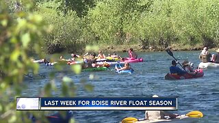 Last week for the Boise River float season