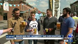 Denver Beer Fest, Oktoberfest take over downtown Denver