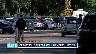 Sheriff: Hillsborough deputy kills family, alerts fellow deputies over radio, then kills himself