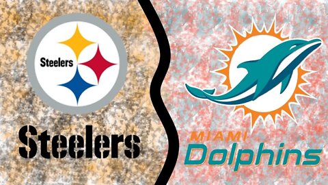 🏈 Miami Dolphins vs Pittsburgh Steelers Live NFL | SNF Live 🏈