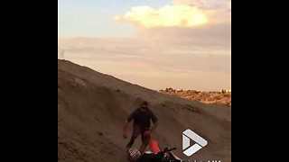 Dirt bike loop fail || Viral Video UK