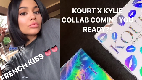 Kylie Jenner & Kourtney Kardashian Collaborate On GORGEOUS Makeup Line!