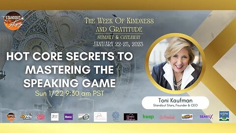 Toni Kaufman - Hot Core Secrets to Mastering the Speaking Game