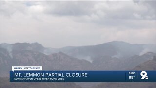 Parts of Mt Lemmon closed ‘til November