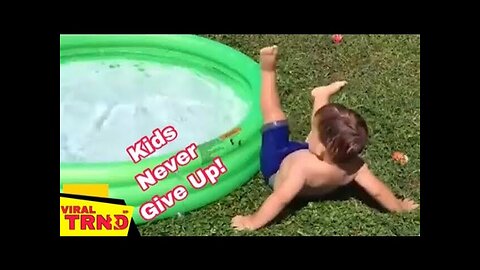 Kids Who Never Give Up Believe in Yourself Funny Video Viral TRND Videos