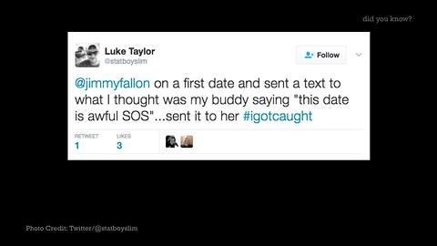 Jimmy Fallon Asks Twitter About When People Were Caught Red-handed