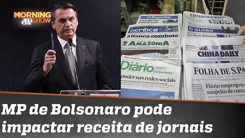 MP de Bolsonaro vai fazer jornais perderem uma bufunfa