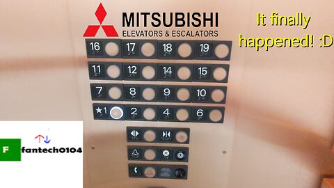 Mitsubishi Traction Elevators @ The Raffles Hotel - Boston, Massachusetts