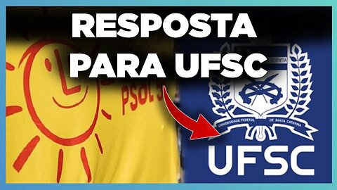 RESPONDENDO A NOTA DE "ESCLARECIMENTO" DA UFSC
