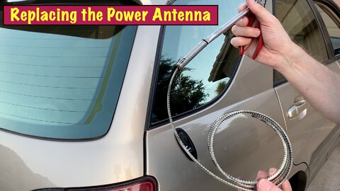 Lexus Power Antenna Replacement