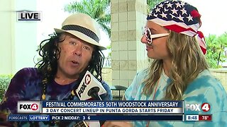 Festival in Punta Gorda commemorates 50th Woodstock anniversary