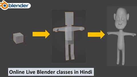 Baby Modeling in Blender in hindi | Character Modeling | #1 in 5 mintues - Blender Tutorial