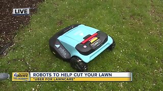 Uber for lawncare? Robots can help mow your lawn