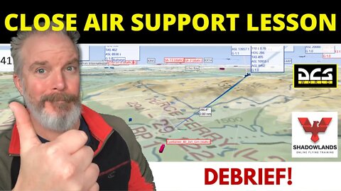 Fast Jet Sortie DCS Debrief: Close Air Support