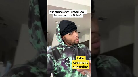 When she says "I look better than Ice Spice" tiktoks funny jokes reactions shorts viral