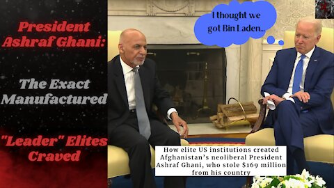 Ashraf Ghani: The Neoliberal Creation Responsible for the Expedient Collapse of Afghanistan