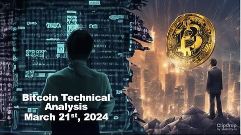 Bitcoin - Technical Analysis, March 21st, 2024