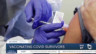 Vaccinating COVID-19 survivors