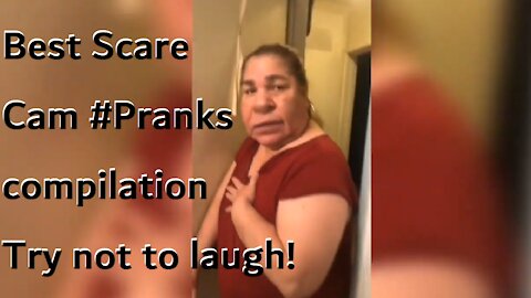 Best Scare Cam Pranks compilation - Try not to laugh!