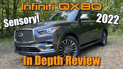 2022 Infiniti QX80 Sensory 4WD: Start Up, Test Drive & In Depth Review