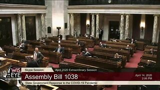 Wisconsin Assembly passes COVID-19 relief bill with 97-2 vote, heads to the Senate on Wednesday