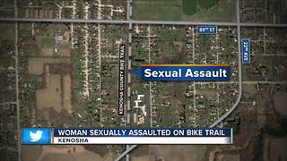 Kenosha County Sheriff looking for bike trail sexual assaulter