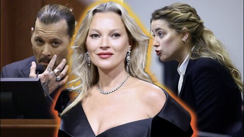 ❤️ Johnny Depp's reaction to Kate Moss's testimony. Priceless 💯