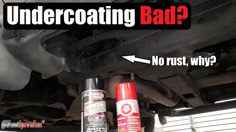 How to make Rubberized Undercoating last with NO RUST (spray with Fluid Film) | AnthonyJ350