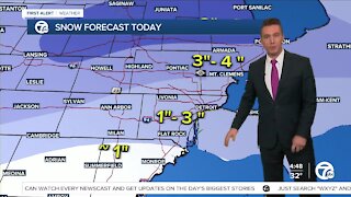 Metro Detroit Forecast: Winter Weather Advisory until 4 p.m. today