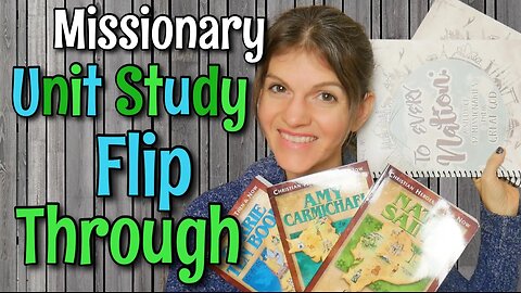 Homeschool CURRICULUM FLIP THROUGH & REVIEW: Christian Then & Now Series w/ Not Consumed UNIT STUDY