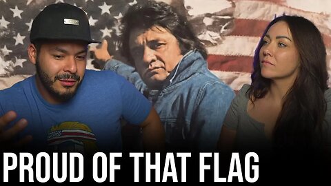 First time hearing Johnny Cash's Ragged Old Flag (Reaction feat Ali!) | Memorial Day Weekend