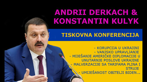 Andrii Derkach - Konferencija za tisak - Hrvatski prijevod