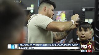 Blackbeard Company Barbershop gives free back-to-school haircuts to kids