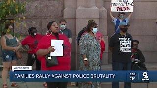 Parents protest police brutality outside Cincinnati City Hall