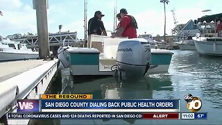 San Diego County dialing back public health orders