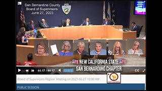 NCS - San Bernardino Chapter Presents to SB County Board June 27, 2023.