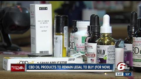 Ind. Gov. Eric Holcomb extends grace period for CBD Oil confiscations