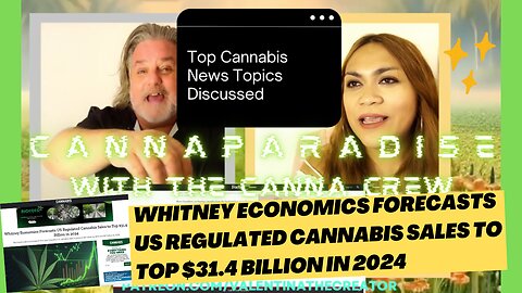 CannaParadise w/ the CannaCrew Spotify Podcast | Ep. #001 Cannabis $31 Billion 2024, MORE! Part 10