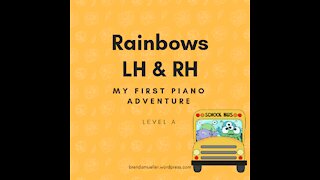 Piano Adventures Lesson Book A - Rainbows L.H. & R.H.